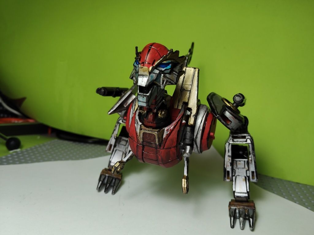 Transformers earthspark deluxe class jawbreaker CUSTOM- G1 comic style