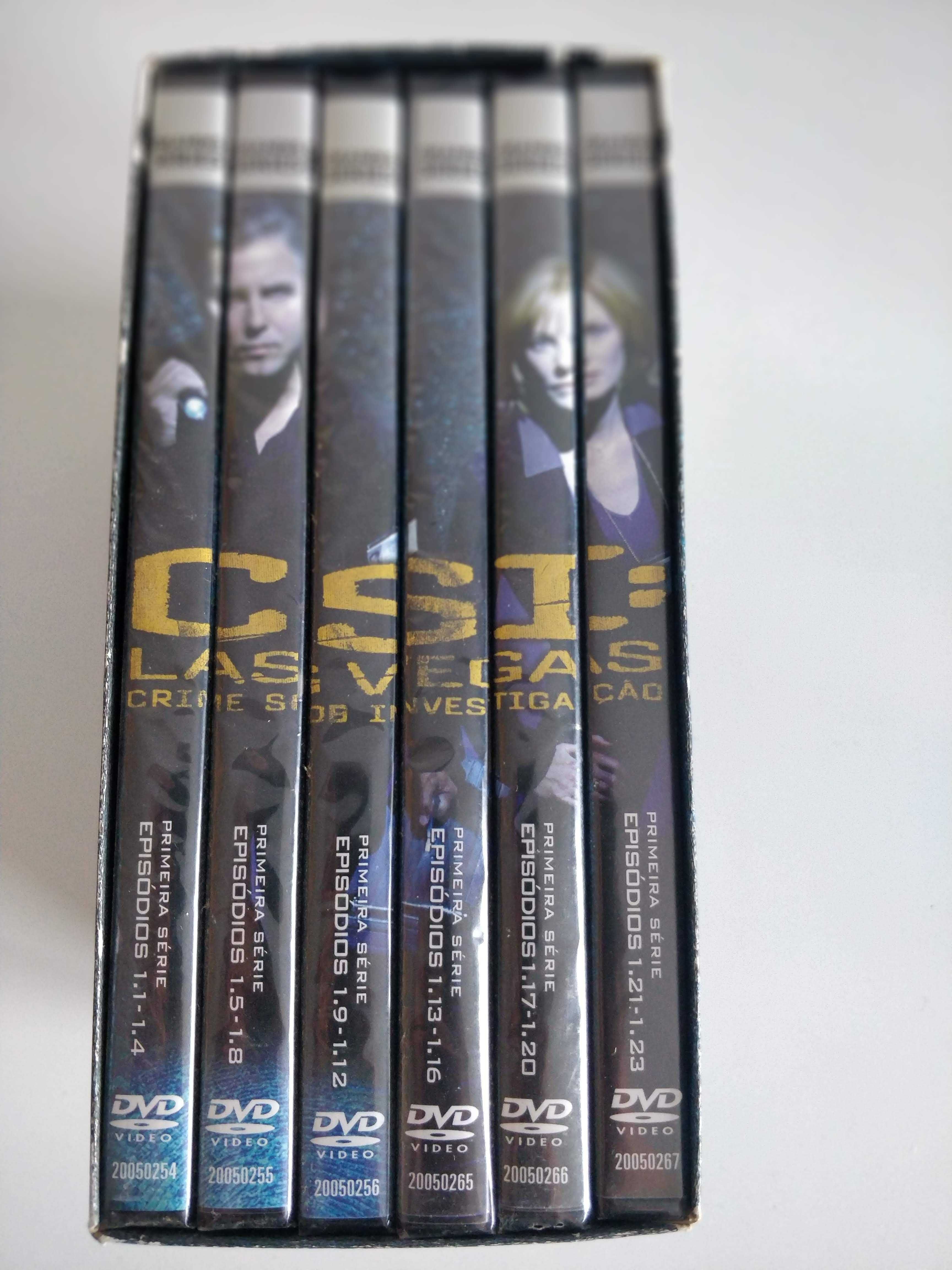 CSI: Las Vegas T1 Completa em DVD - NOVO