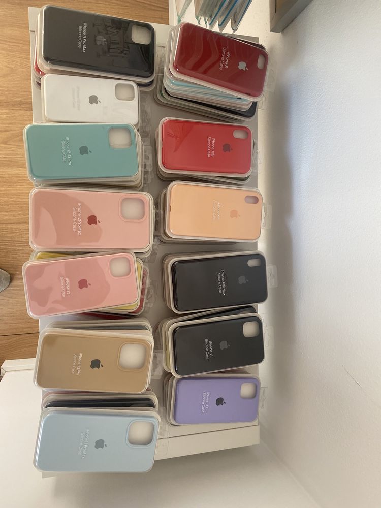 Capas Apple vários modelos e cores Novas