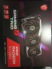 RX 6800 msi gaming X trio 16gb