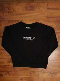 Bawełniana czarna bluza Hollister California rozmiar XS