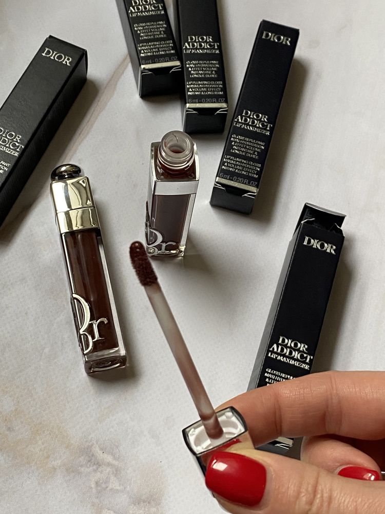 Блиск для губ dior addict lip maximizer 020 mahogany