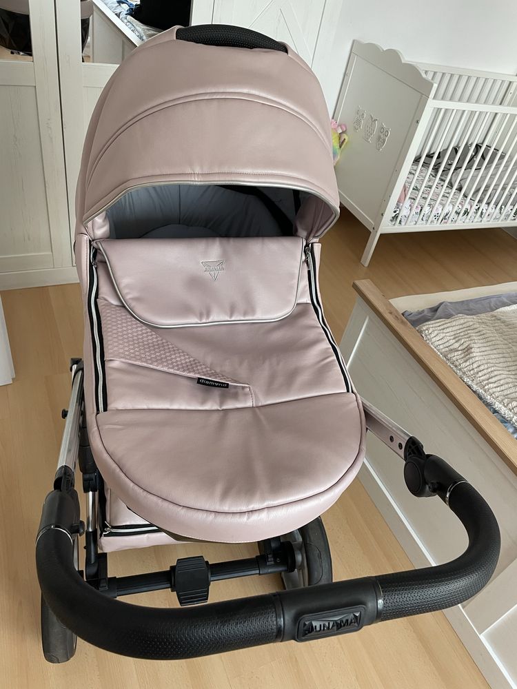 Wózek junama diamond fluo 2w1