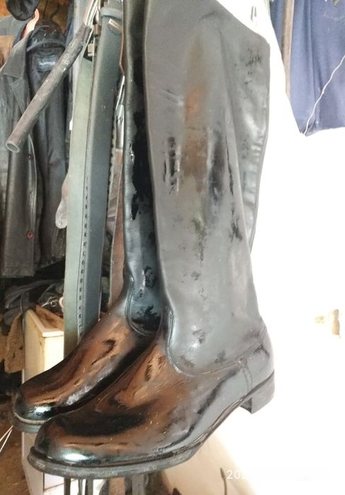 Продам сапоги ялові.офіцерські.