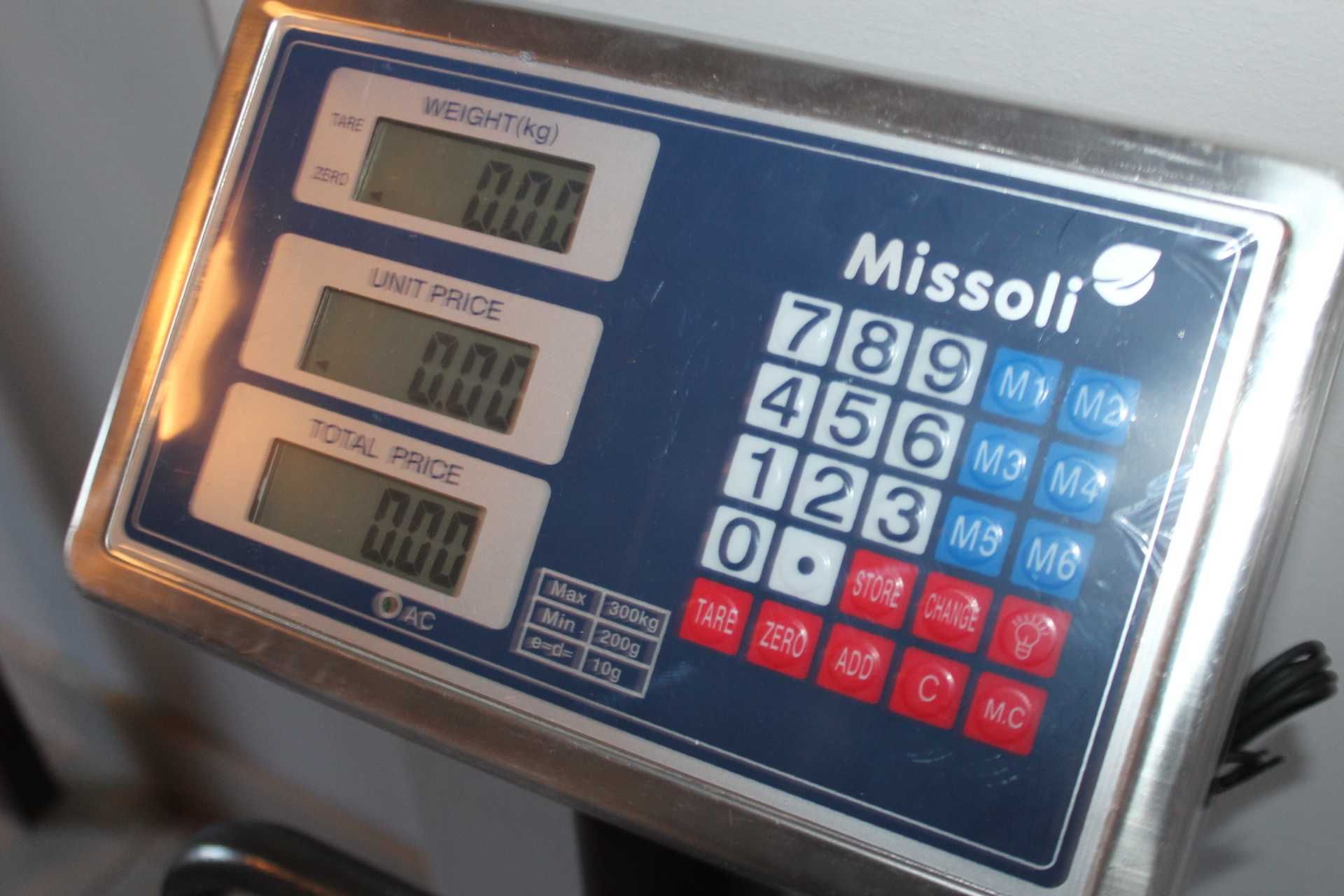 Waga magazynowa przemysłowa sklepowa platforma elektorniczna LCD 300kg