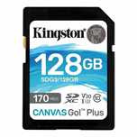 Карта пам`яті Kingston SDXC 128GB Canvas Go Plus 170R C10 UHS-I U3 V30
