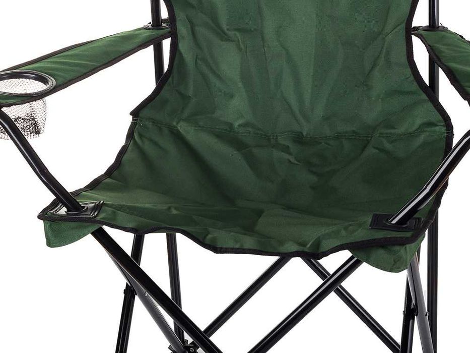 Krzesło wędkarskie turystyczne fotel na ryby duże
