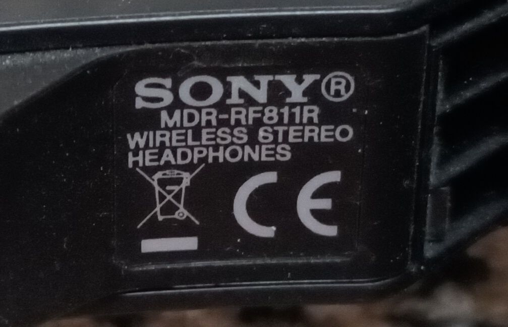 Słuchawki bezprzewodowe SONY MDR -RF811R