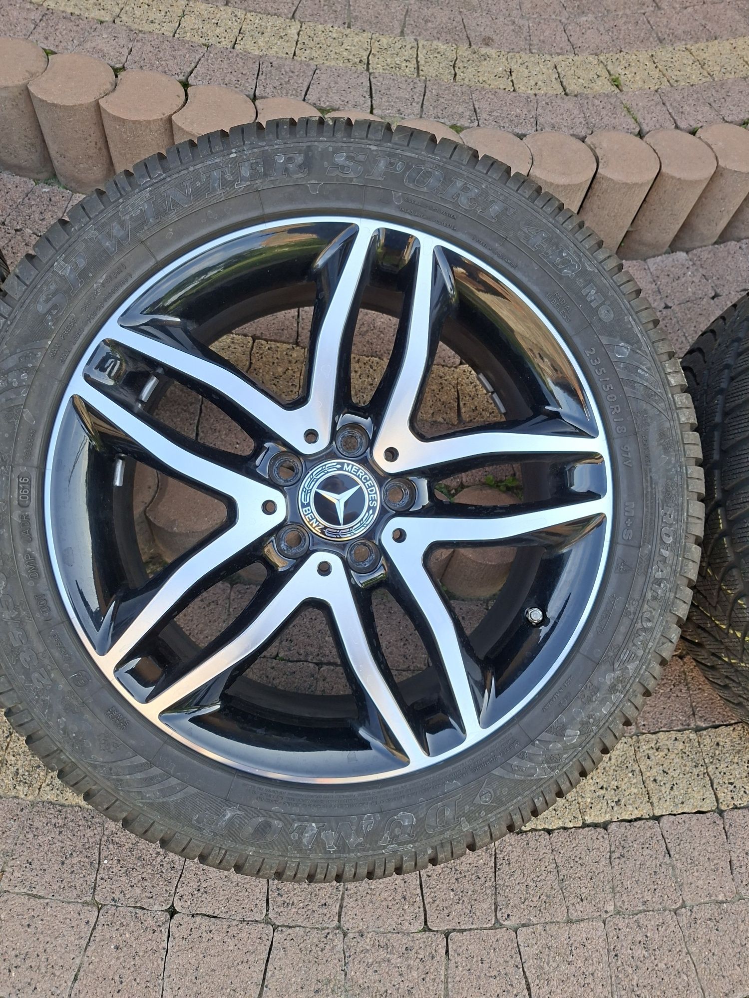 Felgi Mercedes 18" 5x112 Opony zimowe  235/50/18