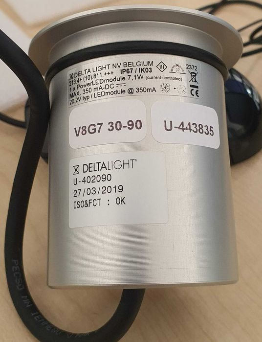 Delta Light LOGIC 60 R MOON Spot embutido