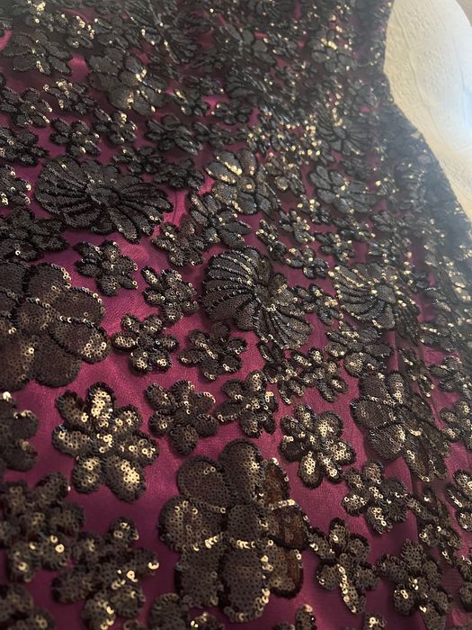 Vestido com lantejoulas