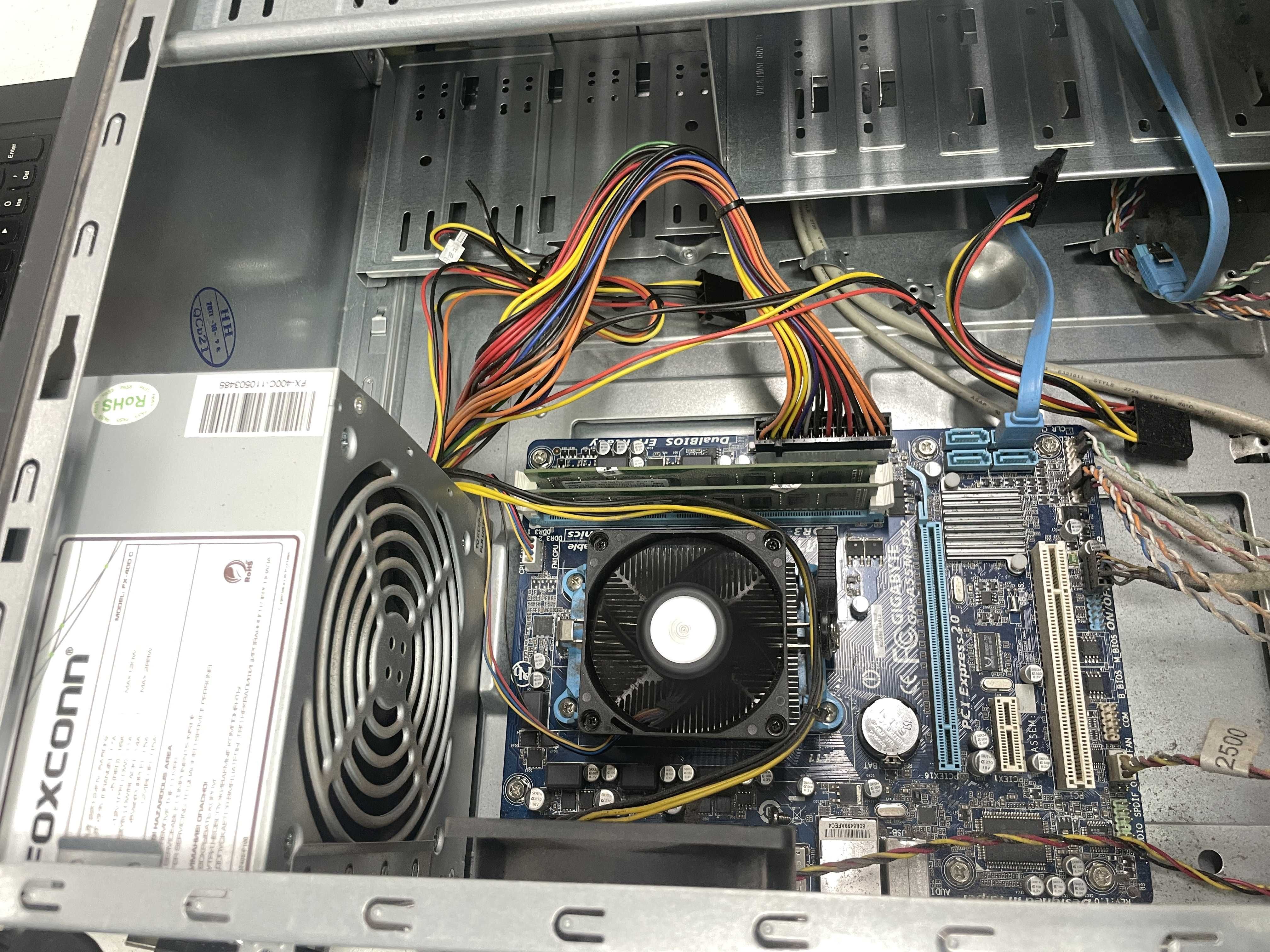 Компьютер Gigabyte GA-A55M-DS2 sFM1 и процессор AMD A6-3500