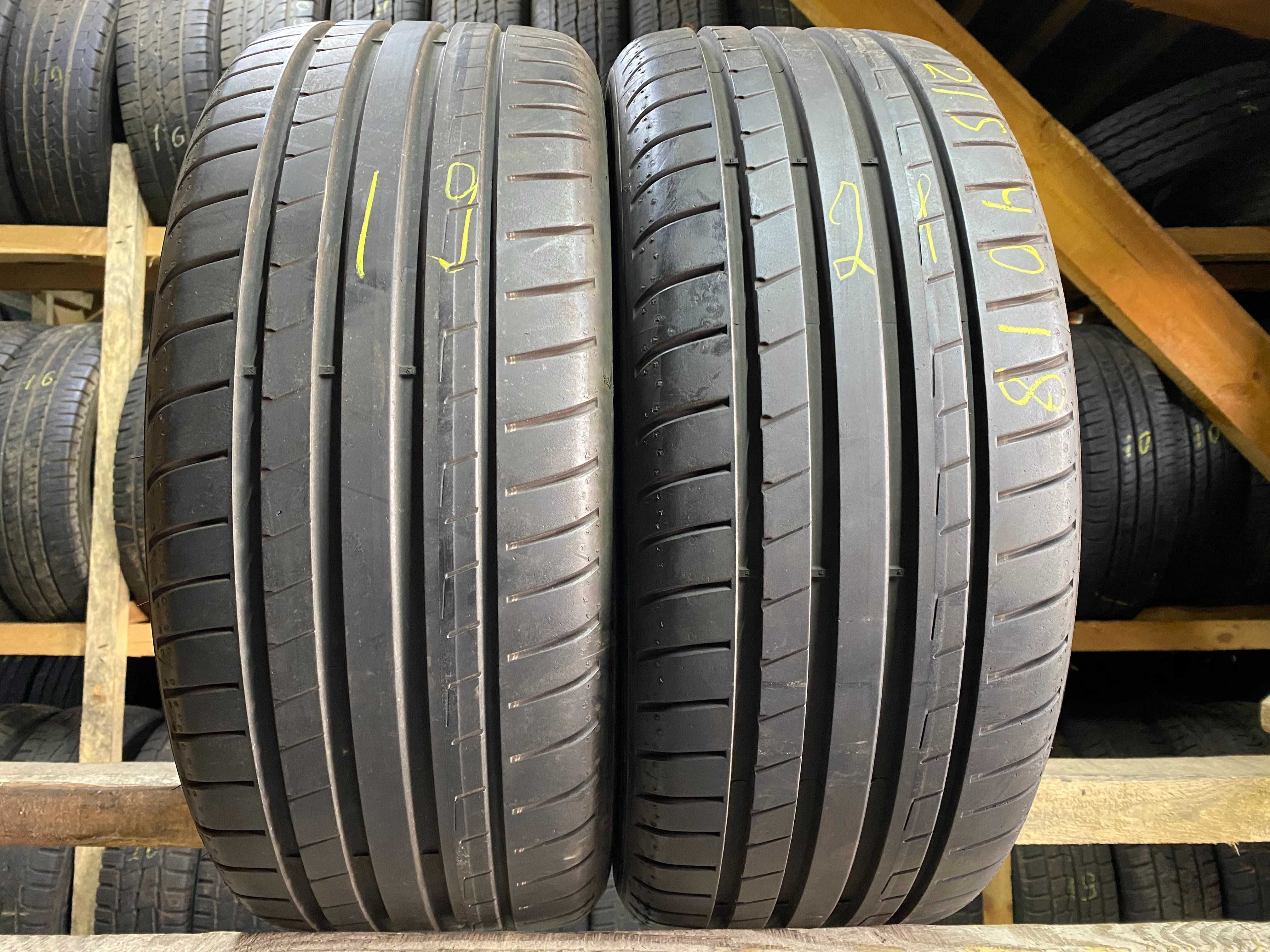 Шини літо 215/40R18 Goodyear Eagle F1 7мм 19/21рік