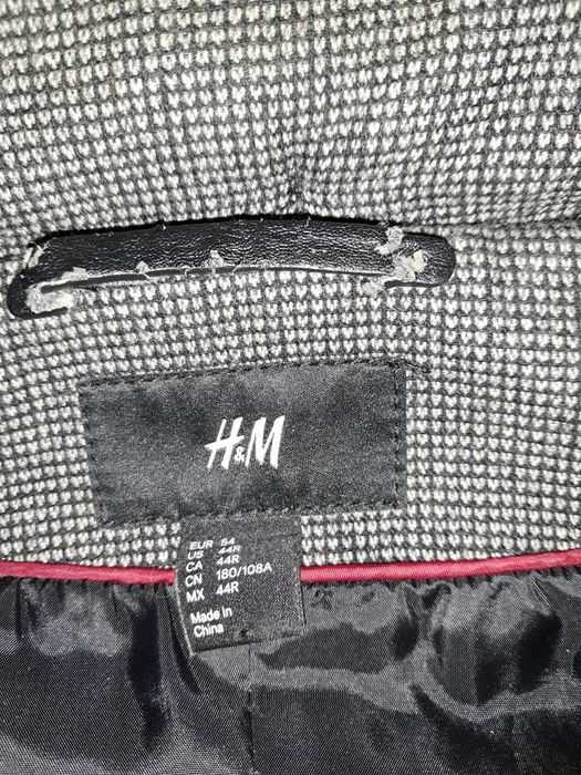 Męska kurtka płaszczyk h&m rozmiar L