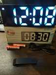 Nowoczesny  cyfrowy budzik led