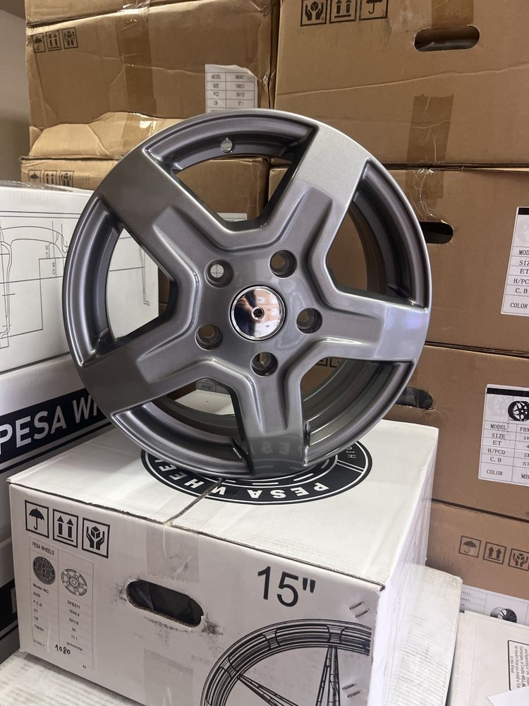 Jantes 15” 5x118 Novas Reforcadas Auto Caravana Fiat Iveco