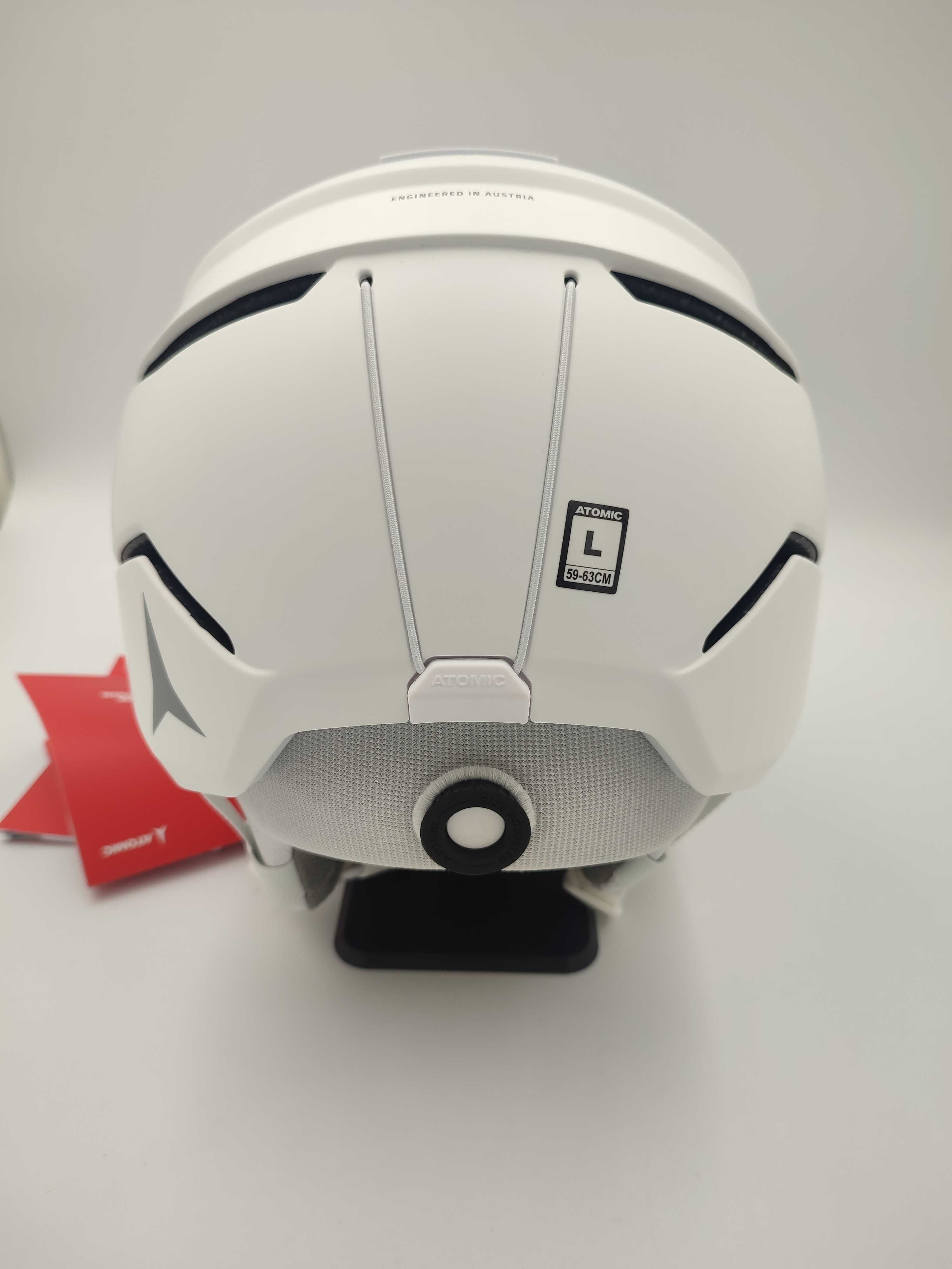 Kask narciarski ATOMIC SAVOR VISOR STEREO Biały Rozmiar L 59-63cm