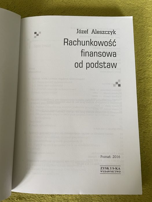 Rachunkowość finansowa - Józef Aleszczyk