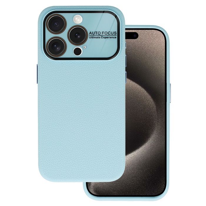 Tel Protect Lichi Soft Case Do Iphone 15 Pro Jasnoniebieski