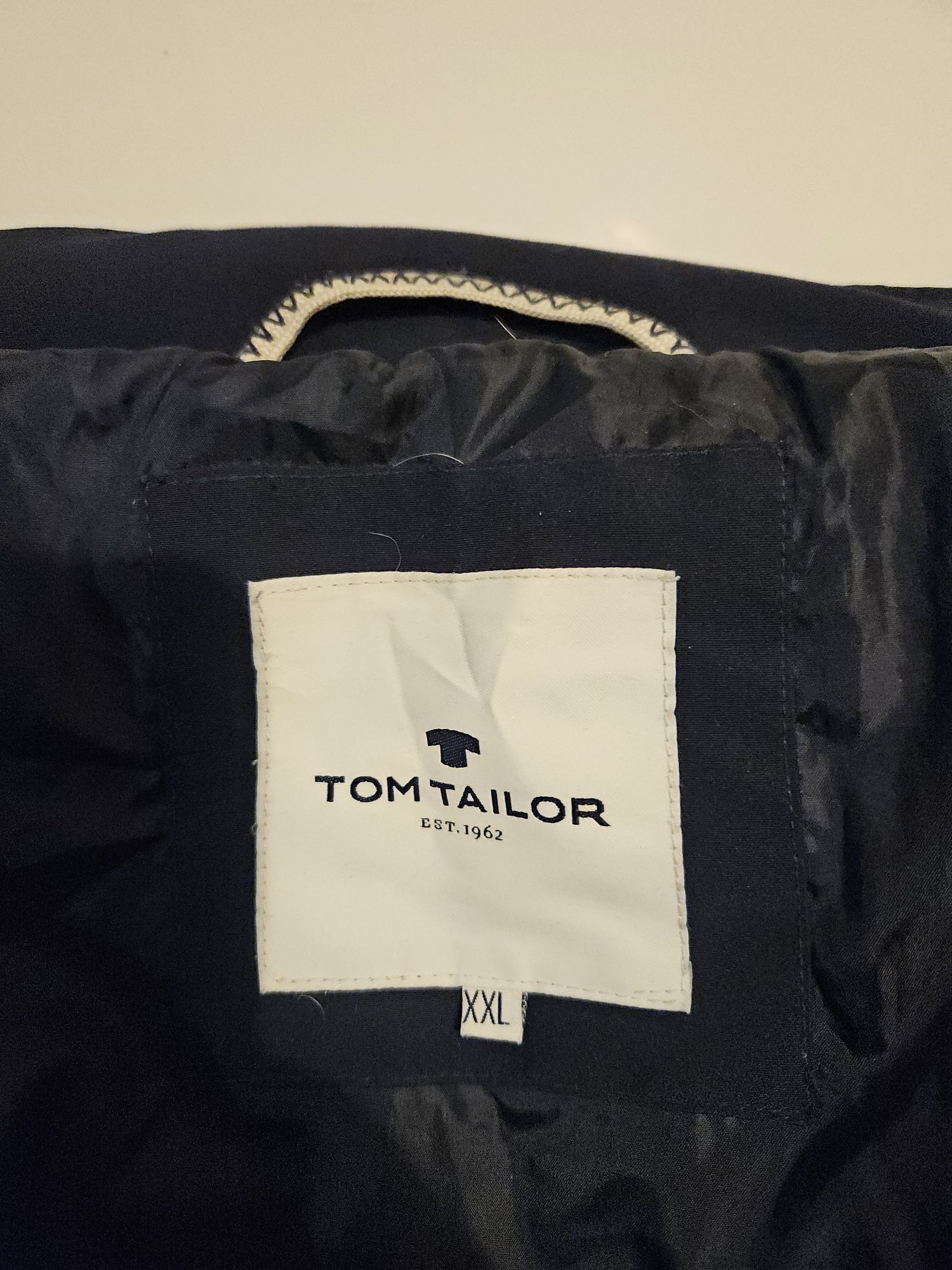 Elegancka pikowana kurtka męska. Jak nowa. Ciepła. TOM TAILOR
