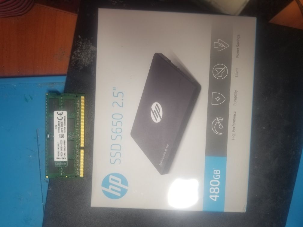 SSD Sata 3, 480 gb з встановленною системою Windows 10, 11 pro