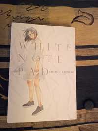 Manga White note pad