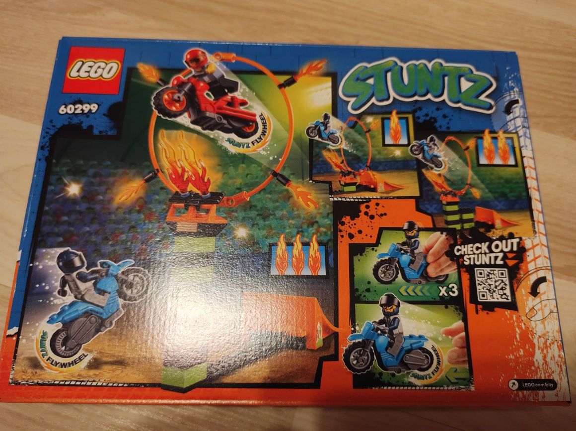 Nowe LEGO City Stuntz 60299 konkurs kaskaderski nowy