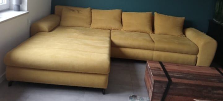 Sofa rozkładana z funkcją spania