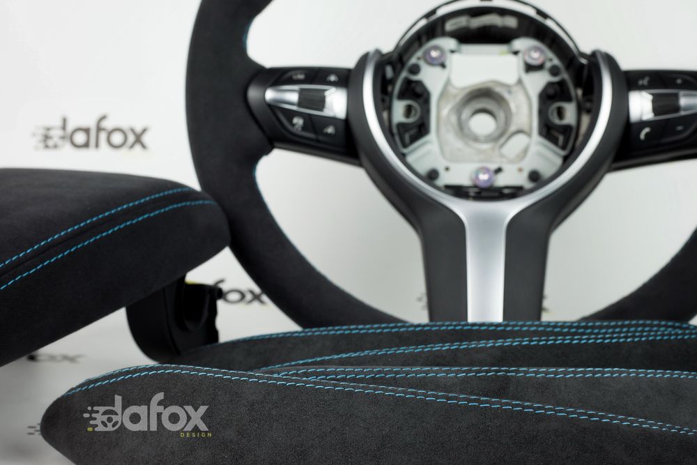 Dekory listwy alcantara BMW F20 F21 F22 F23 F30 F31 F36 dafox design