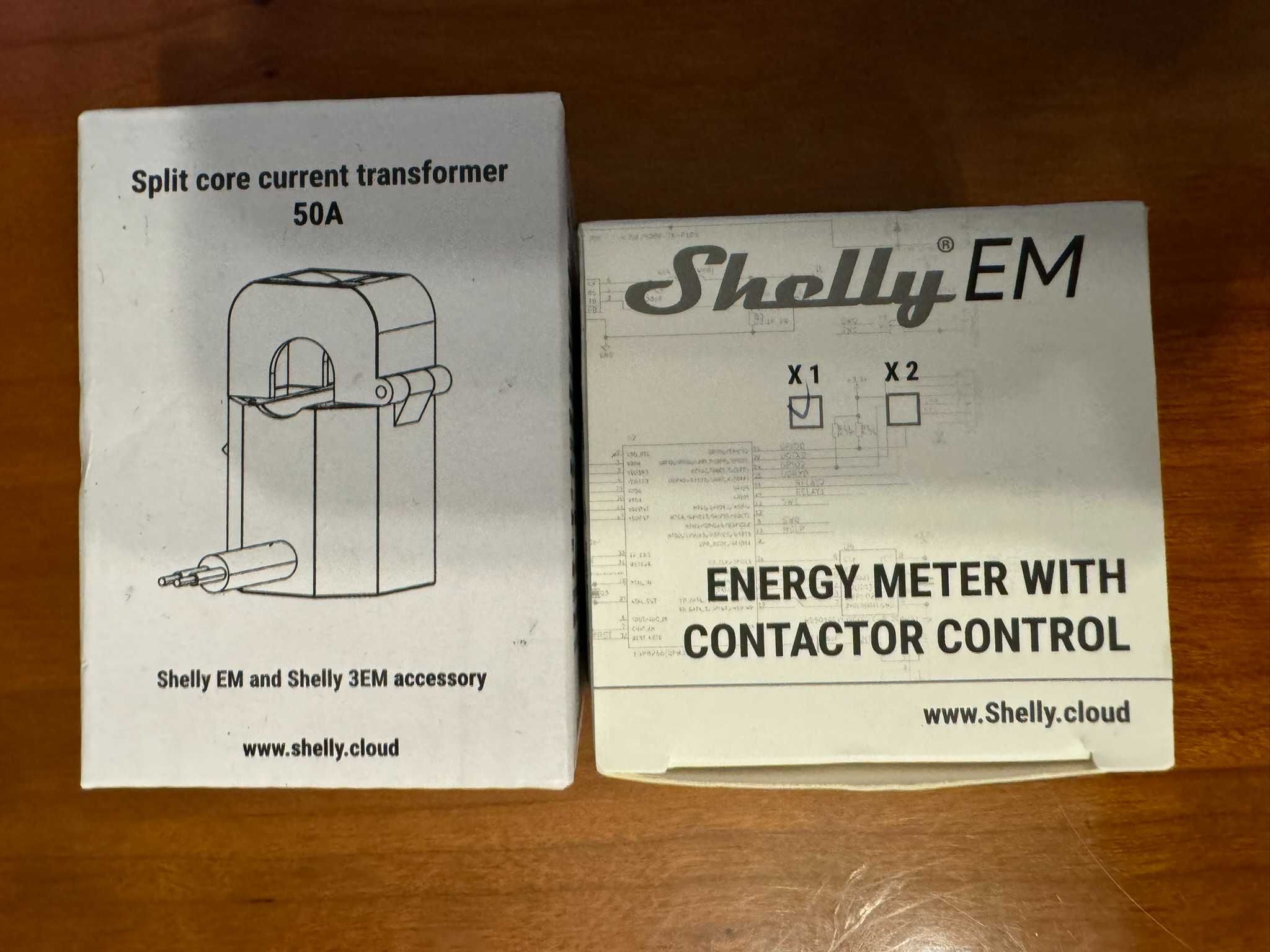 Medidor de consumo elétrico Shelly EM