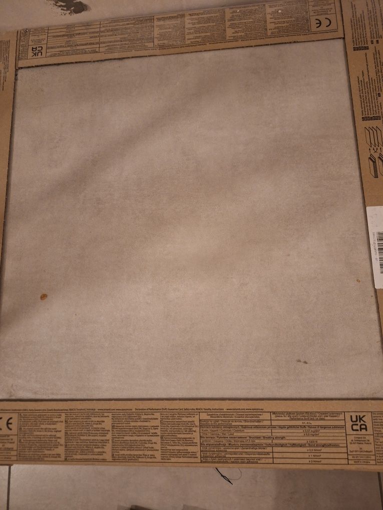 Cersanit gres Silver peak light grey matt 59,8x59,8