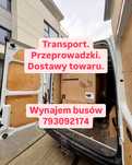 Wynajem, wypożycz busa. Transport busem.