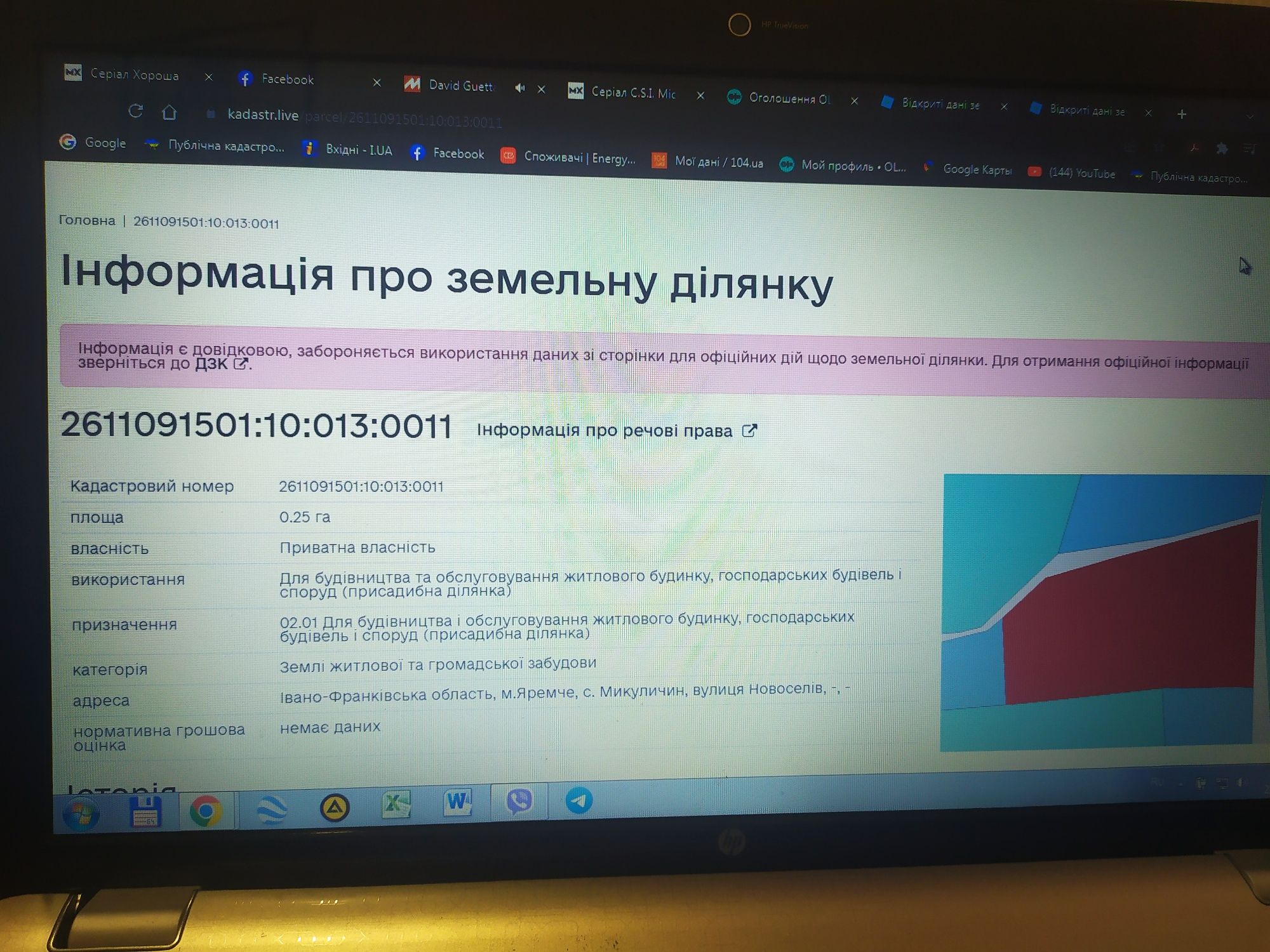 Ділянка в с. Микуличин