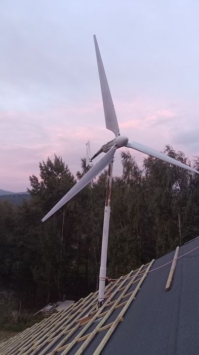 elektrownia wiatrowa 3kw do 10kw +kontroler ładowania