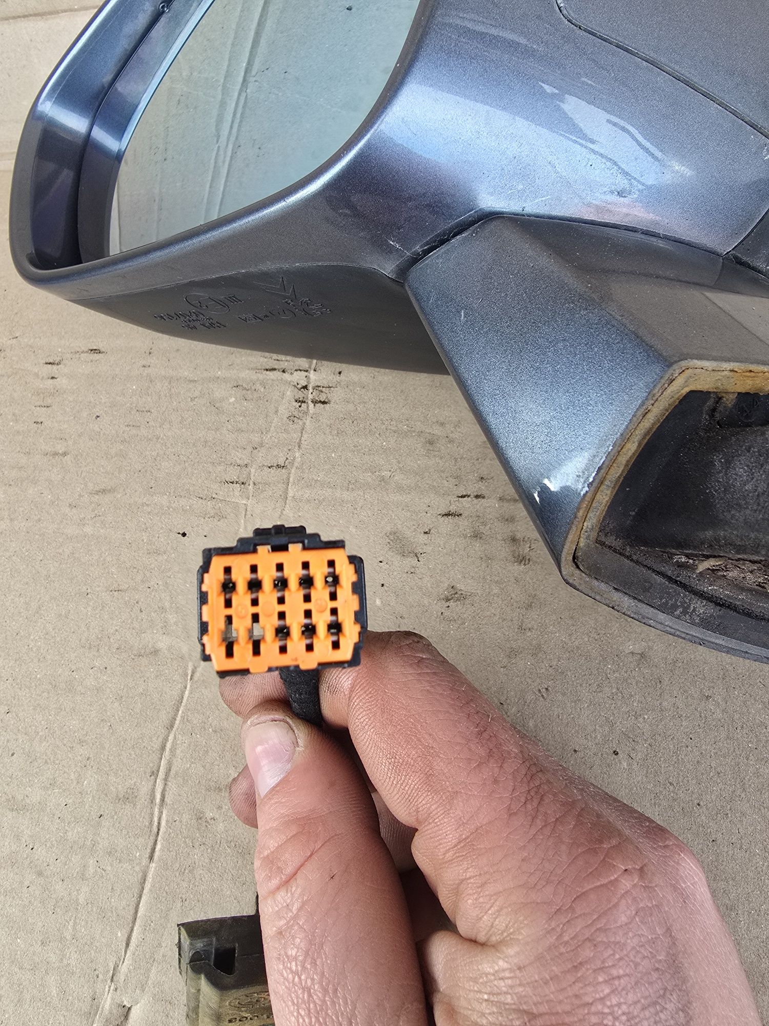 Дзеркало зеркало Citroen C3 ll DS3 ліве 9 pin