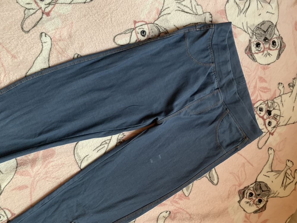 Getry dziewczęce legginsy Reserved 146 z naszywką