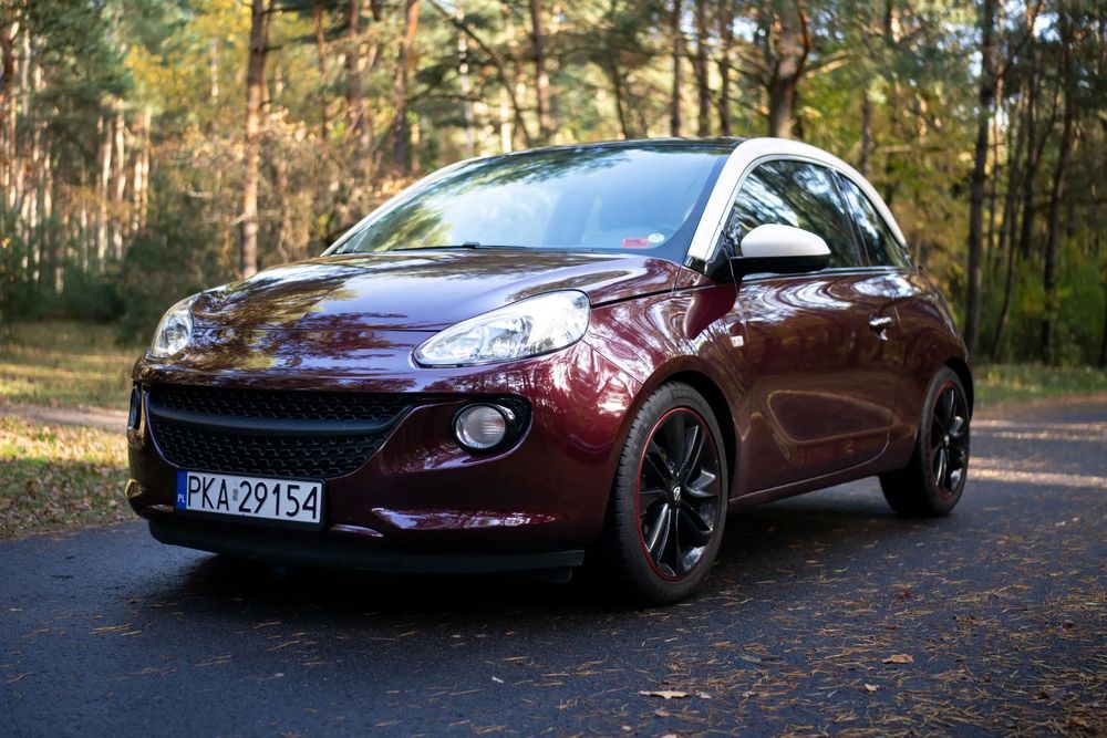Opel Adam Glam 1.4 90KM Szklany Dach, Tablet, Alu 17, Półskóry, Aso do końca!