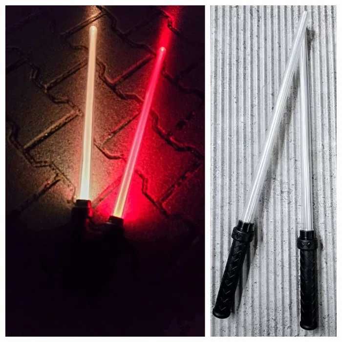 Ekstra Miecze Świetlne dla dzieci komplet dwie sztuki nowe