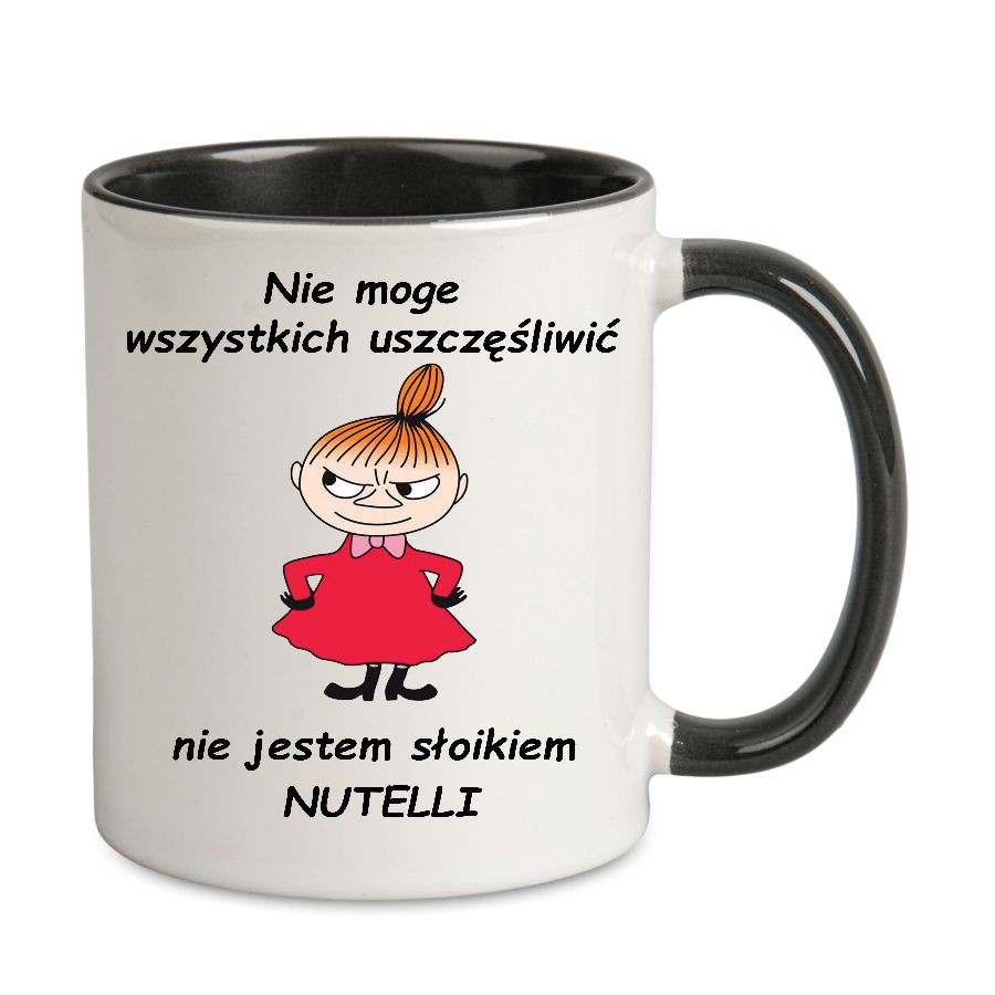 Kubek z nadrukiem Mała Mi, Muminki, Śmieszne, BCGF-MI-037