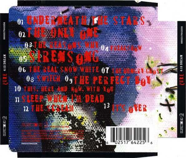 CD The Cure – 4:13 Dream