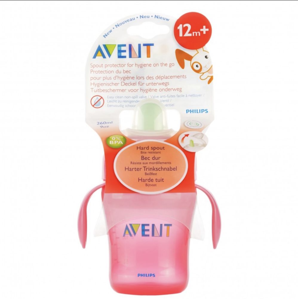 Пляшечка для годування philips avent поїльник непроливайка бутилочка