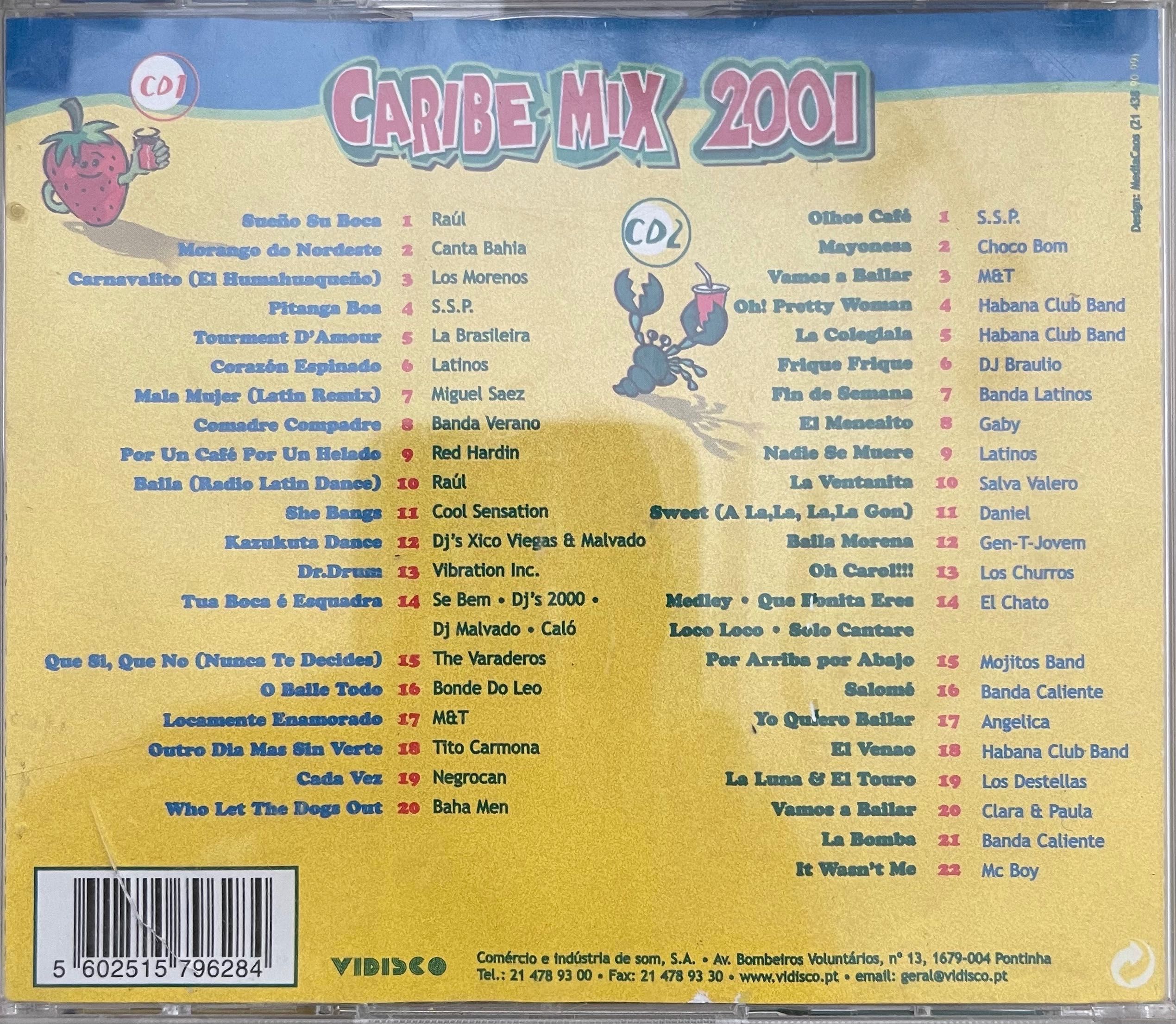 Caribe Mix 2001 | CD