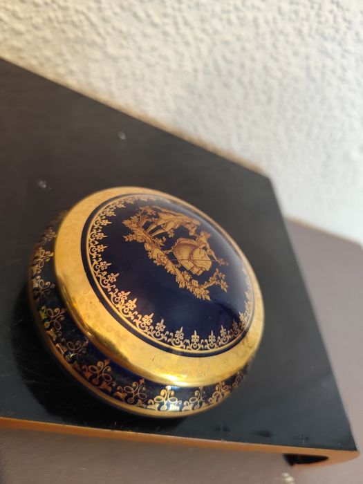 Puzderko porcelana limoges vintage retro prl