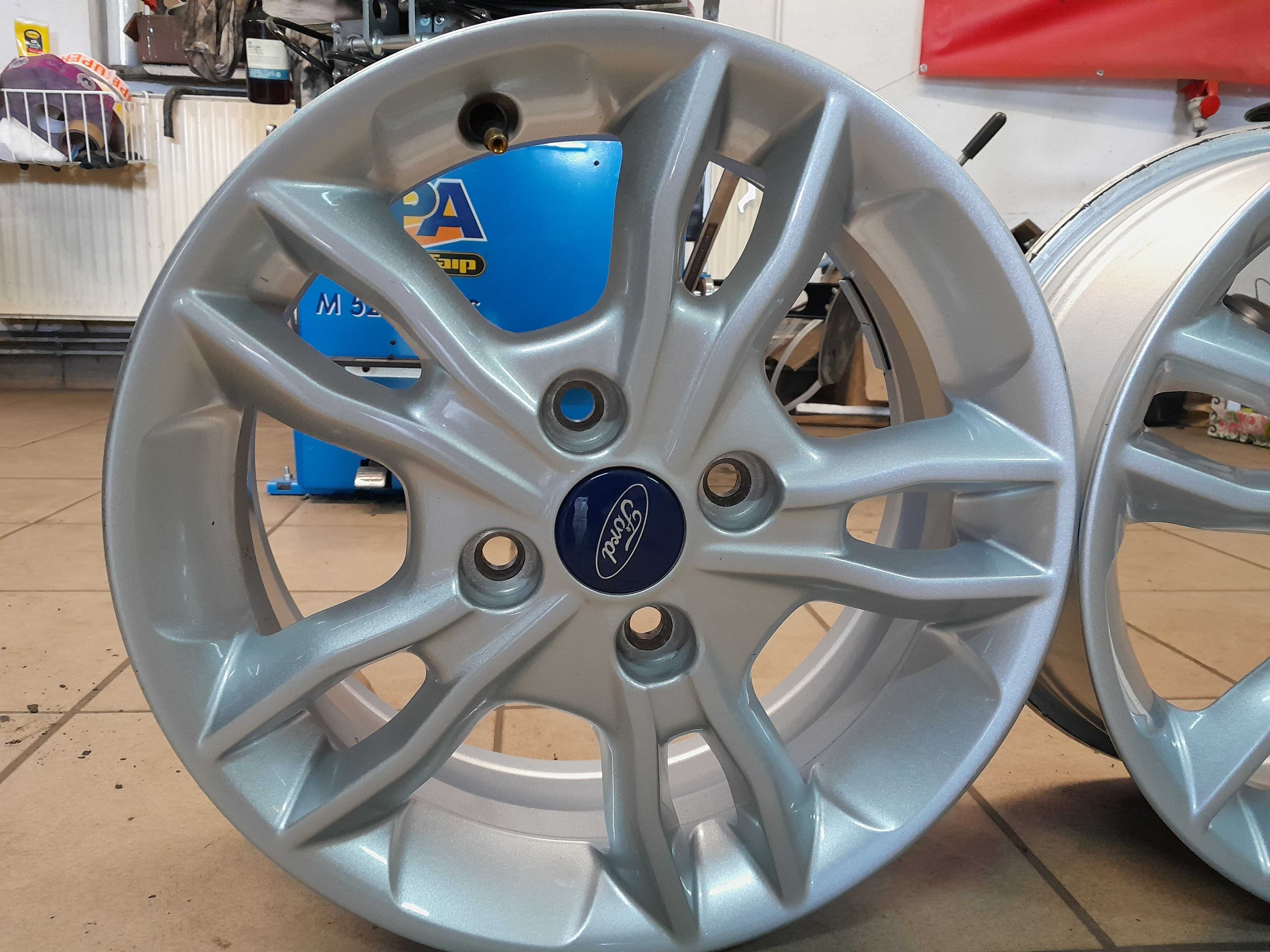 alufelgi 15 oryginał ford  fiesta mk6 mk7 idealne 4x108 6jx15 et47,5