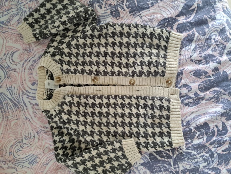 Sweterek kardigan h&m