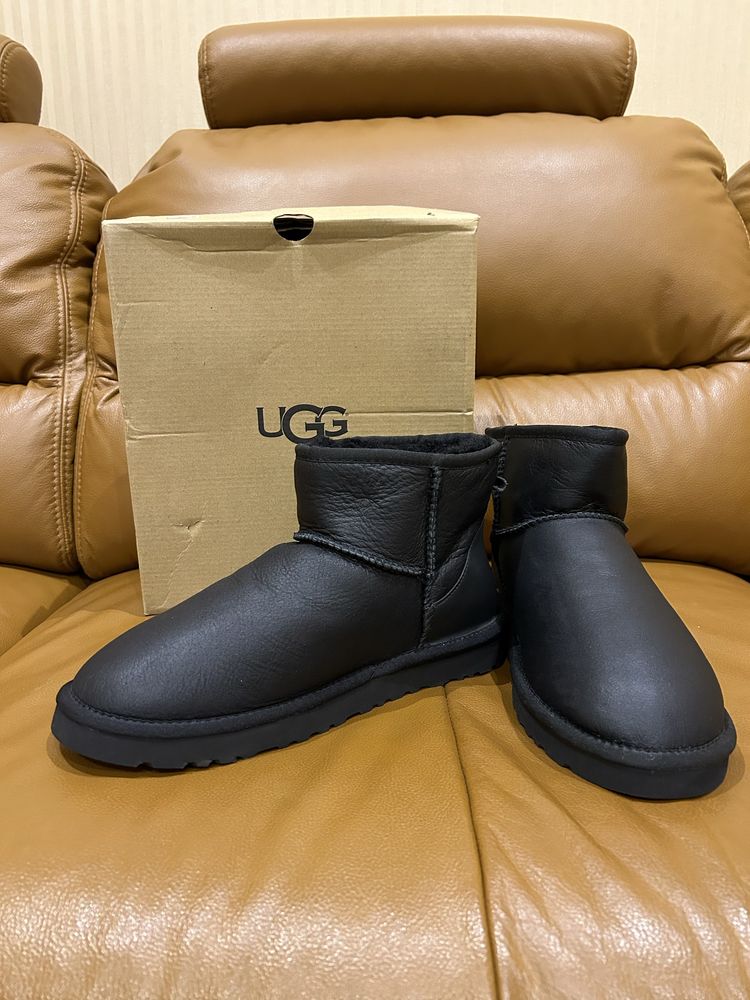 Чоловічі чорні ugg (уггі)