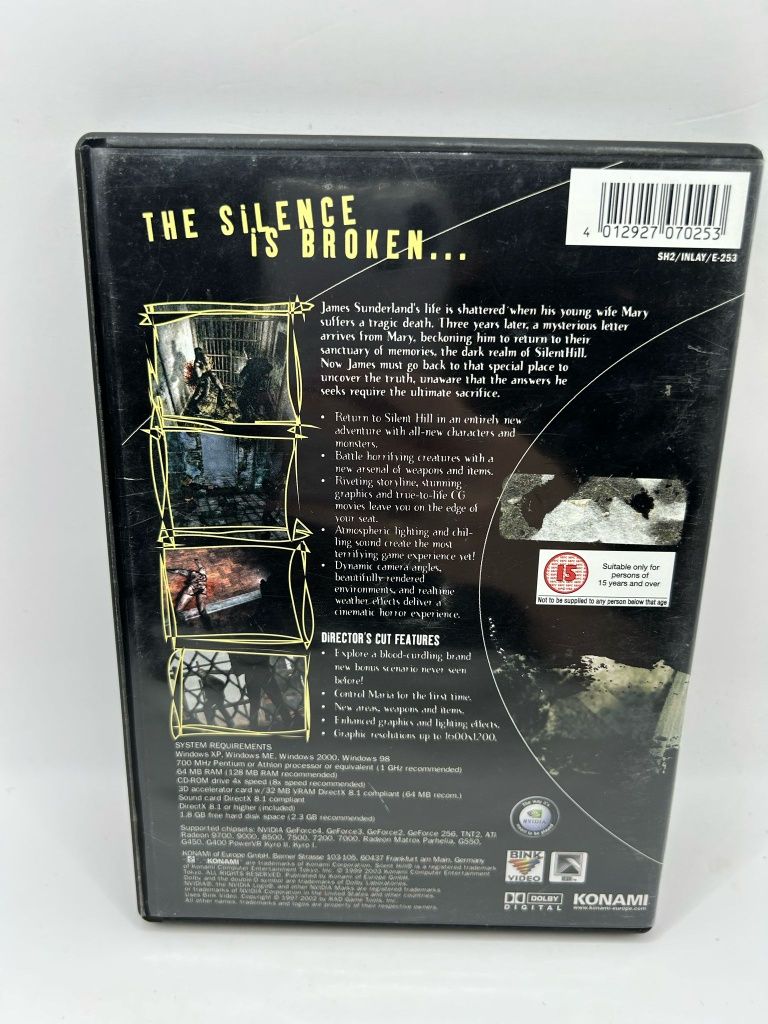 Silent Hill 2 Director's Cut 3xA Pc nr 6766