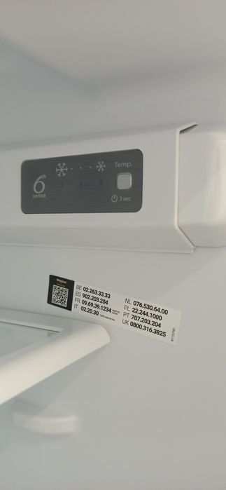 ВБУДОВАНИЙ ХОЛОДИНЬНИК Whirlpool ART 66102 (двохкамерний)