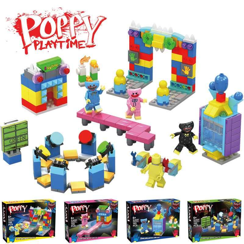 Лего Хаги Ваги Поппи Плейтайм Lego Poppy Playtime 413 деталей +ПОДАРОК