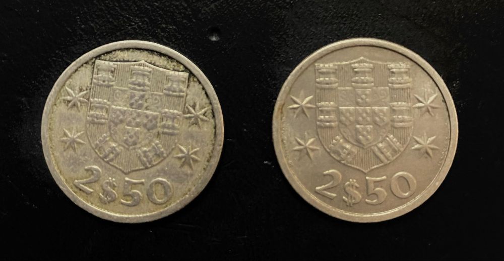 Moedas 2$50 escudos de 1964